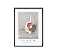 
              Ohara Koson - Rooster and chicken (1900 - 1930) by Ohara Koson (1877-1945)
            