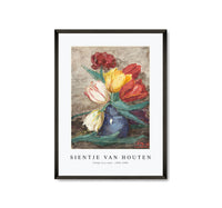 
              Sientje Van Houten - Tulips in a vase 1834-1909
            
