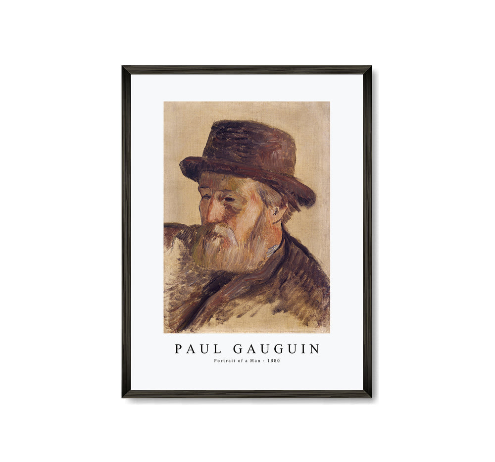 Paul Gauguin - Portrait of a Man 1880