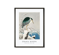 
              Ohara Koson - Heron in snow (1920 - 1930) by Ohara Koson (1877-1945)
            