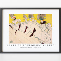 Henri De Toulouse–Lautrec - Mademoiselle Eglantine’s Troupe 1896