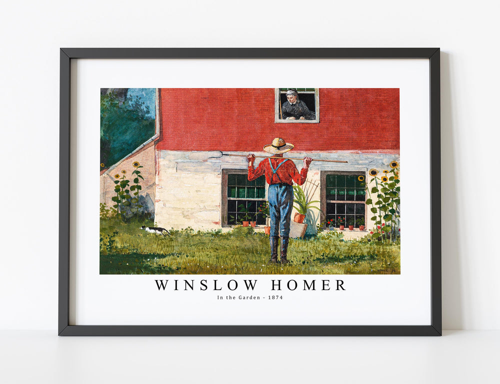 winslow homer - In the Garden-1874