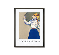 
              Edward Penfield - Woman holding umbrella 1897
            