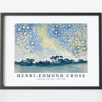 Henri Edmond Cross - Landscape with Stars 1905-1908