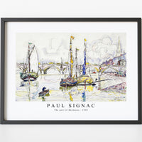 Paul Signac - The port of Bordeaux (1930)