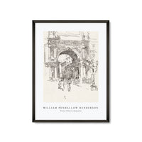 william penhallow henderson - Piazza Vittorio Emanuele