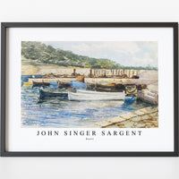 John Singer Sargent - Boats (1913)