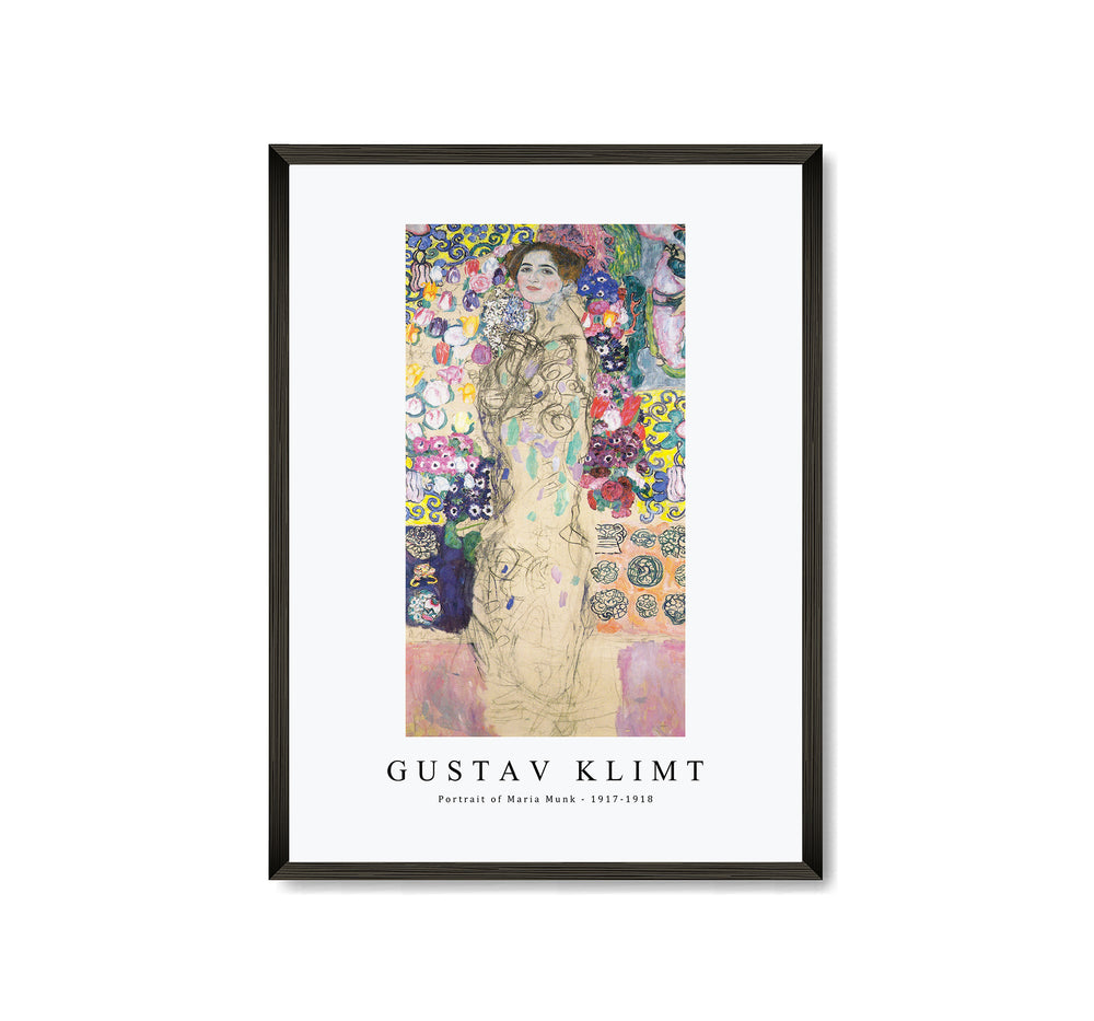 Gustav Klimt - Portrait of Maria Munk 1917-1918