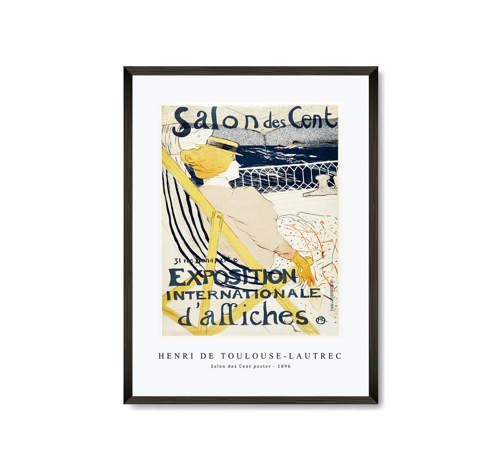 Henri De Toulouse–Lautrec - Salon des Cent poster 1896