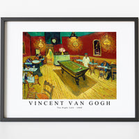 Vincent Van Gogh - The Night Café 1888