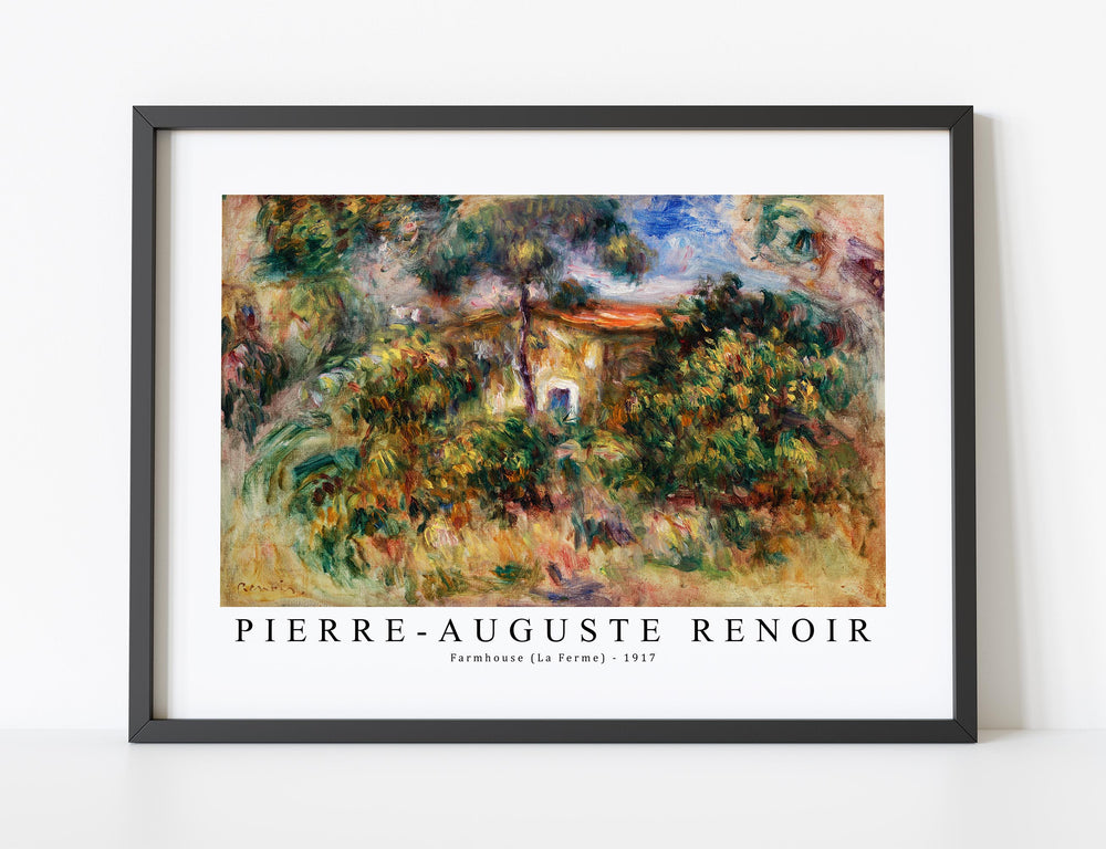 Pierre Auguste Renoir - Farmhouse (La Ferme) 1917