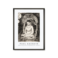 Paul Gauguin - Buddha, from the Suite of Late Wood-Block Prints 1898-1899