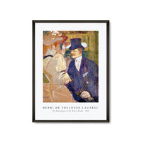 Henri De Toulouse–Lautrec - The Englishman (William Tom Warrener, 1861–1934) at the Moulin Rouge 1892