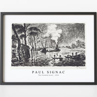 Paul Signac - The Flooded Seine (1910)
