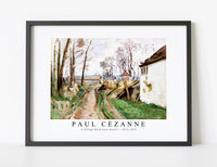 
              Paul Cezanne - A Village Road near Auvers 1872-1873
            