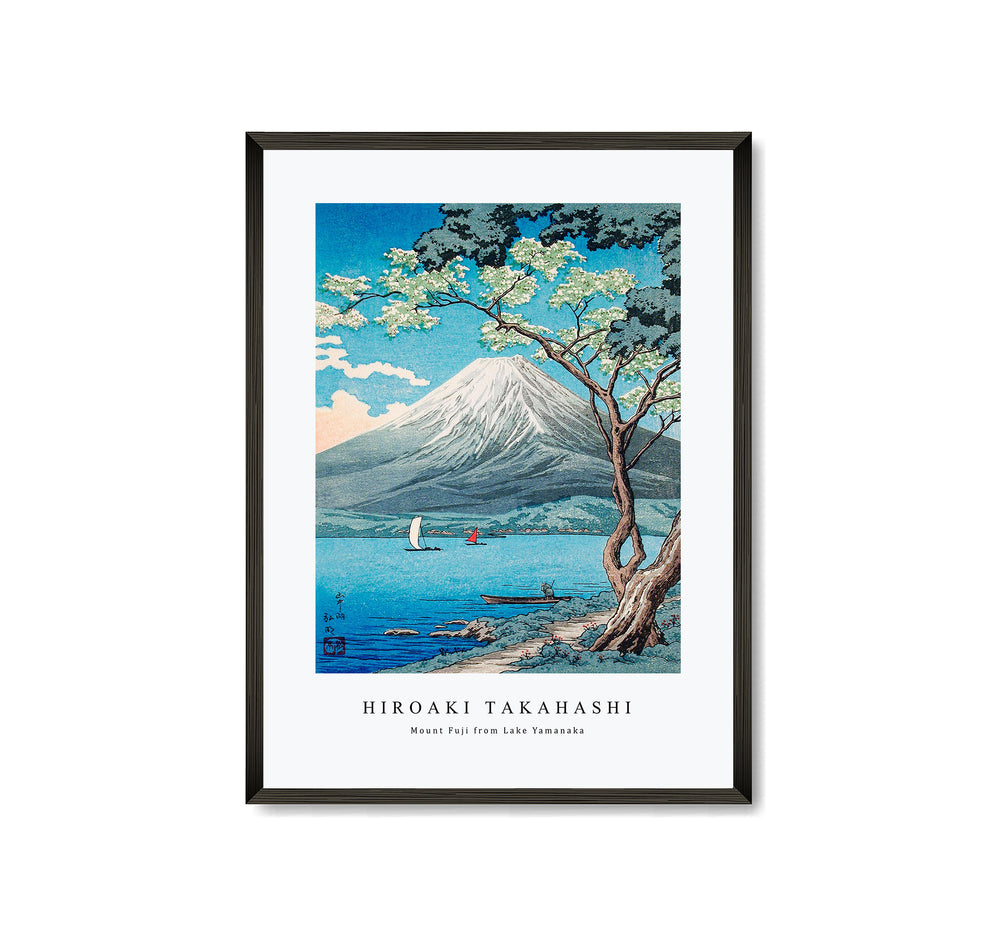 Hiroake Takahashi - Mount Fuji from Lake Yamanaka