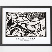 Franz Marc - Sleeping Shepherdess 1912