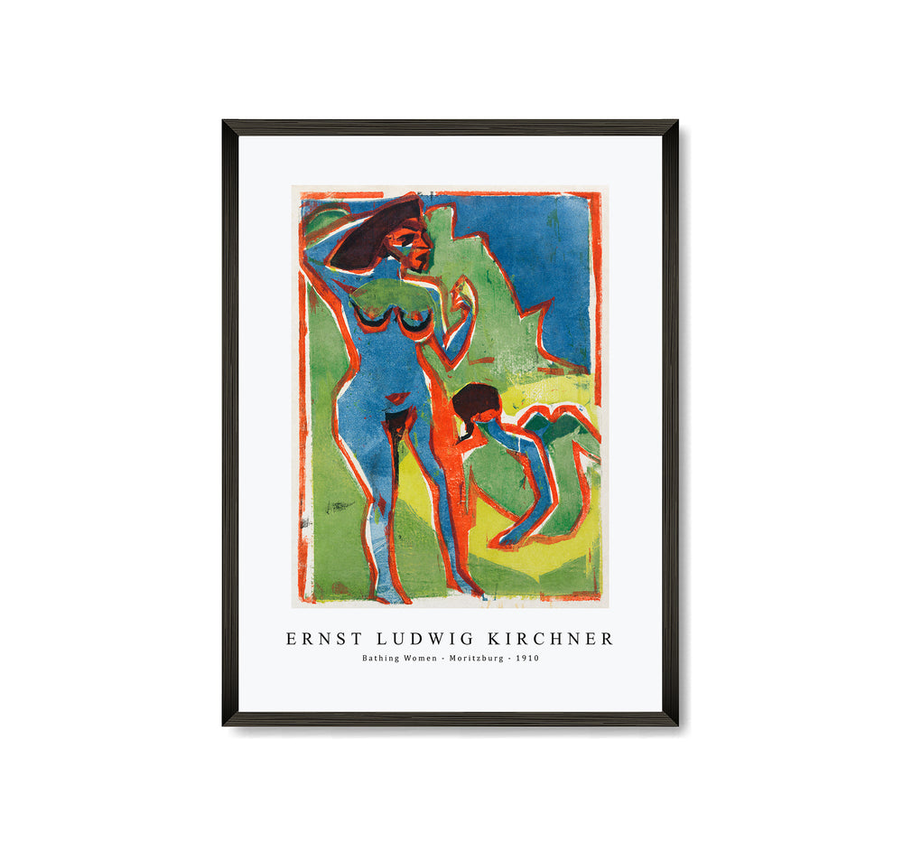 Ernst Ludwig Kirchner - Bathing Women - Moritzburg 1910