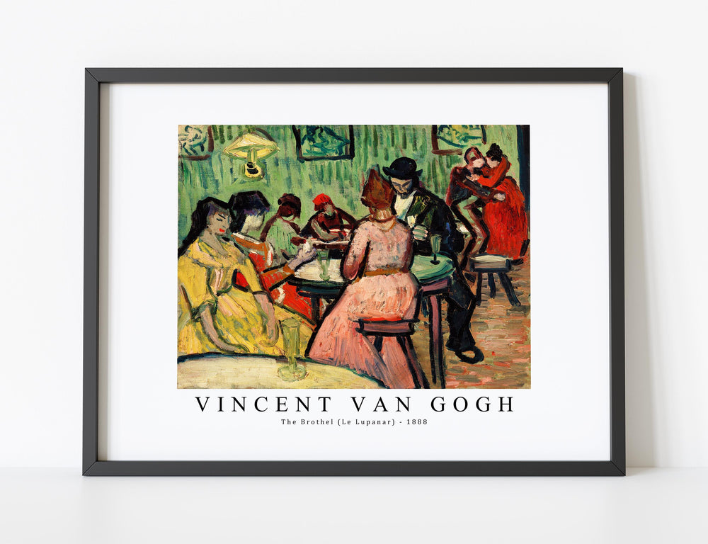 Vincent Van Gogh - The Brothel (Le Lupanar) 1888