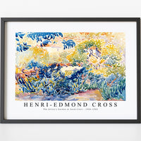 Henri Edmond Cross - The Artist's Garden at Saint-Clair 1904-1905