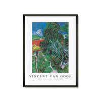 Vincent Van Gogh - Doctor Gachet's Garden in Auvers 1890