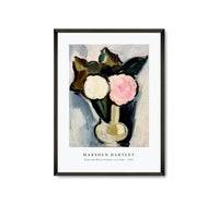 
              Marsden Hartley - Pink and White Flowers in a Vase (1929)
            