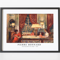 Pierre Bonnard - Evening Under the Lamps (1903)
