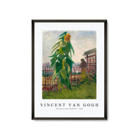 Vincent Van Gogh - Allotment with Sunflower (1887)