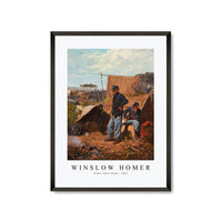 winslow homer - Home, Sweet Home-1863
