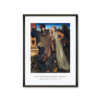 Sir Edward Burne Jones - King Mark and La Belle Iseult (1862)