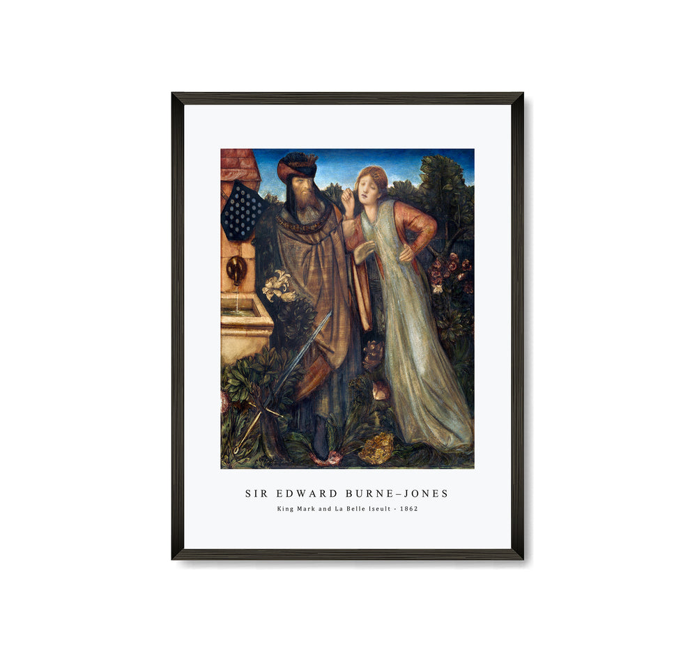 Sir Edward Burne Jones - King Mark and La Belle Iseult (1862)