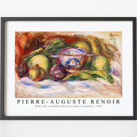 Pierre Auguste Renoir - Bowl, Figs, and Apples (Écuelle, figues et pommes) 1916