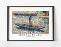 
              Georges Seurat - A Fisherman 1884
            