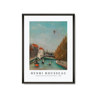 Henri Rousseau - Esquisse pour Vue du Pont de Sèvres 1908