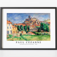 Paul Cezanne - (Gardanne [vue horizontale]) 1885