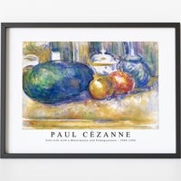 Paul Cezanne - Still Life with Skull (Nature morte au crâne) 1896-1898