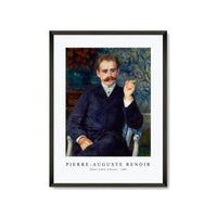 Pierre Auguste Renoir - Albert Cahen d'Anvers 1881