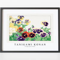 Tanigami Konan - Vintage pansy flower