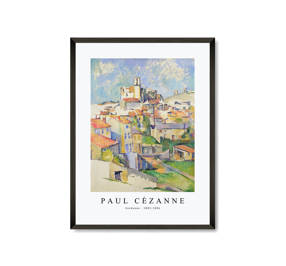 Paul Cezanne - Gardanne 1885-1886