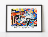 
              Henry Lyman Sayen - Gouache 1916
            