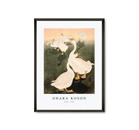 
              Ohara Koson - Geese (1926)
            