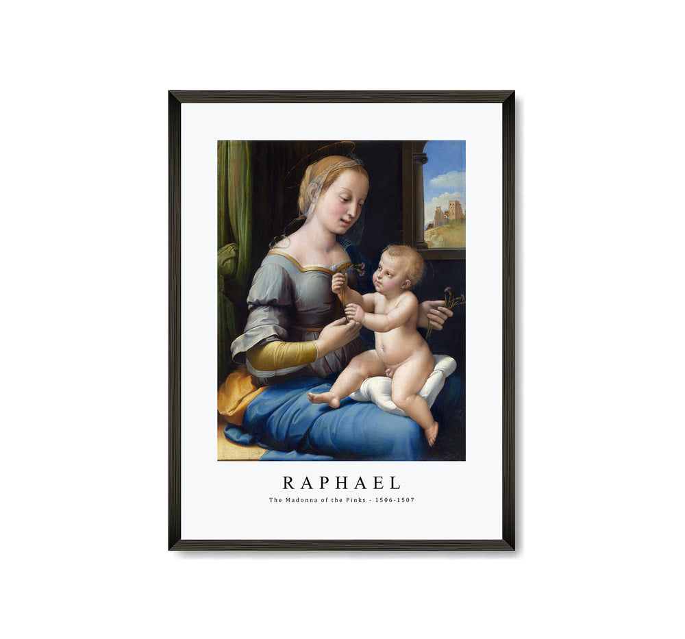 Raphael-The Madonna of the Pinks 1506-1507