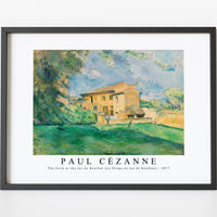 Paul Cezanne - The Farm at the Jas de Bouffan (La Ferme au Jas de Bouffan) 1877