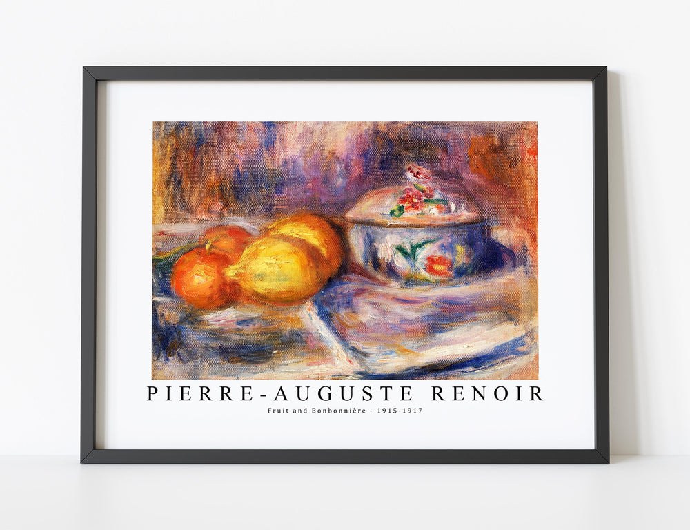 Pierre Auguste Renoir - Fruit and Bonbonnière 1915-1917
