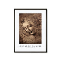 Leonardo Da Vinci - La Scapigliata 1506-1508