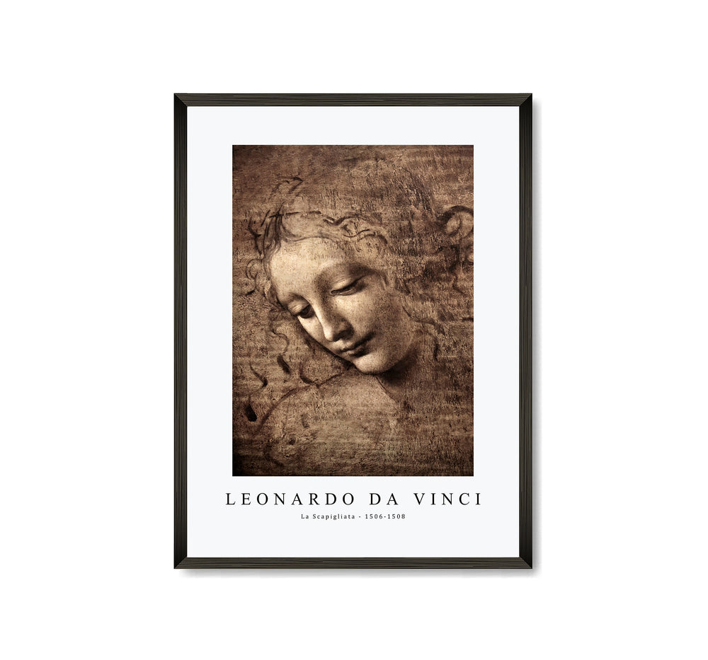 Leonardo Da Vinci - La Scapigliata 1506-1508