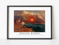 
              Odilon Redon - Saint George and the Dragon (Saint Georges et le dragon) 1909-1910
            