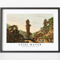 Luigi Mayer - Ancient Aqueduct in Samos from Views in the Ottoman Dominions, in Europe, in Asia, and some of the Mediterranean islands (1810)
