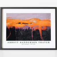 abbott handerson thayer - Red Flamingoes-1905-1909