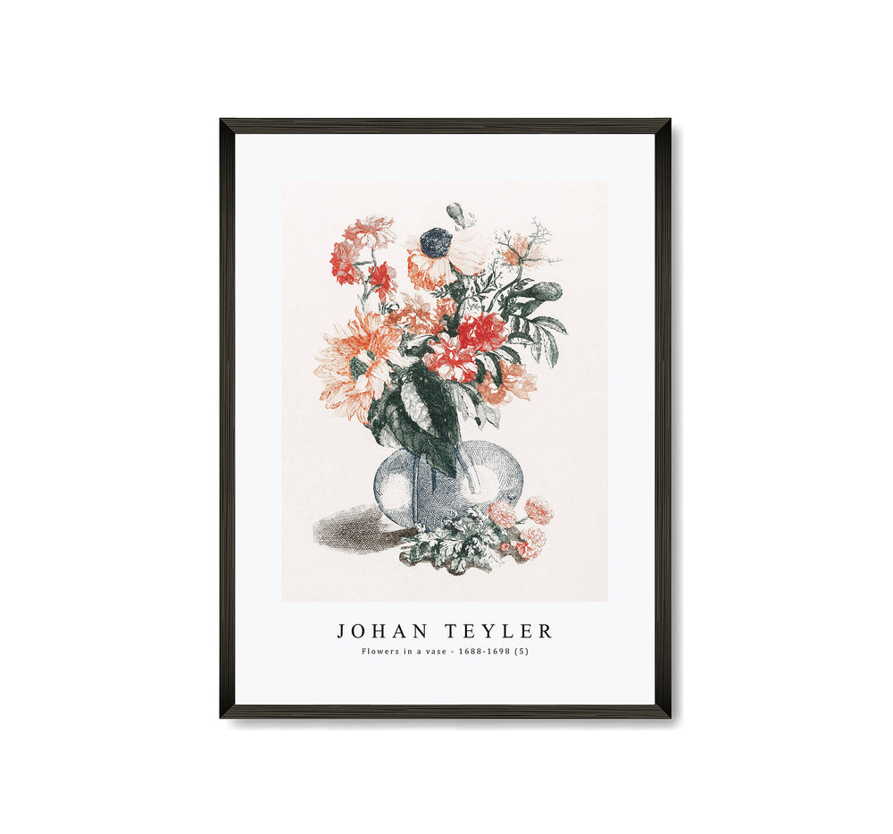 Johan Teyler - Flowers in a vase (1688-1698) (5)